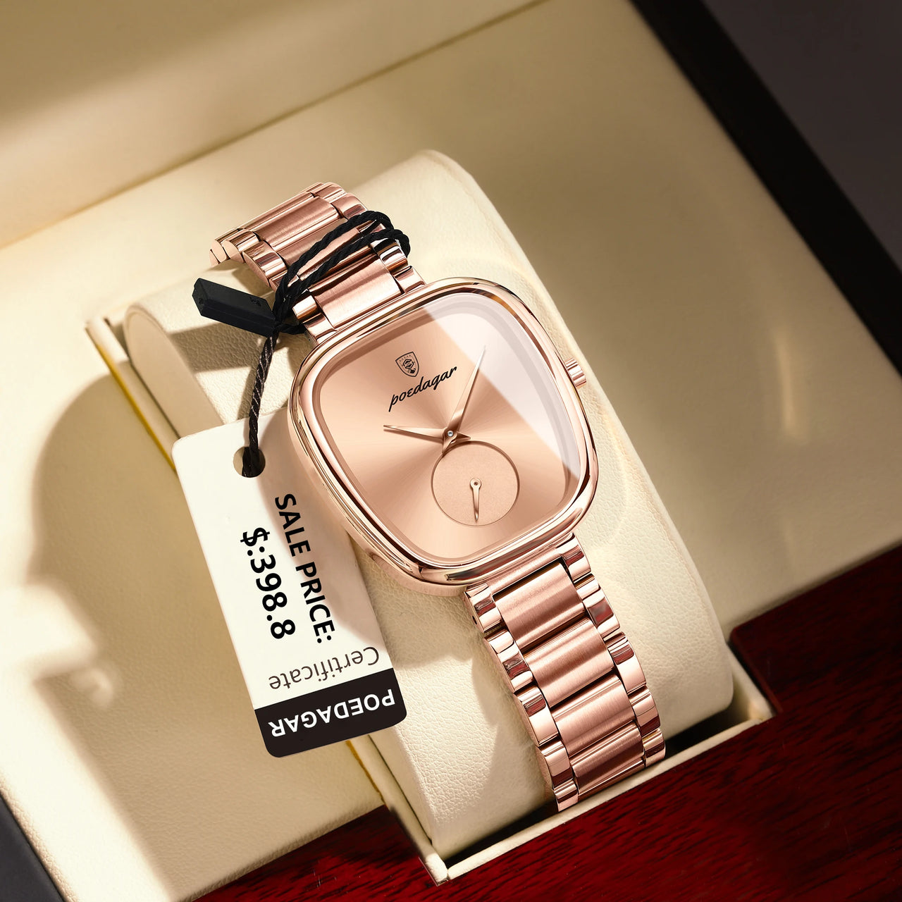Stainless Steel Waterproof Quartz Watch