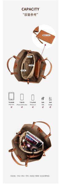 Thumbnail for Cowhide high-end feeling bag