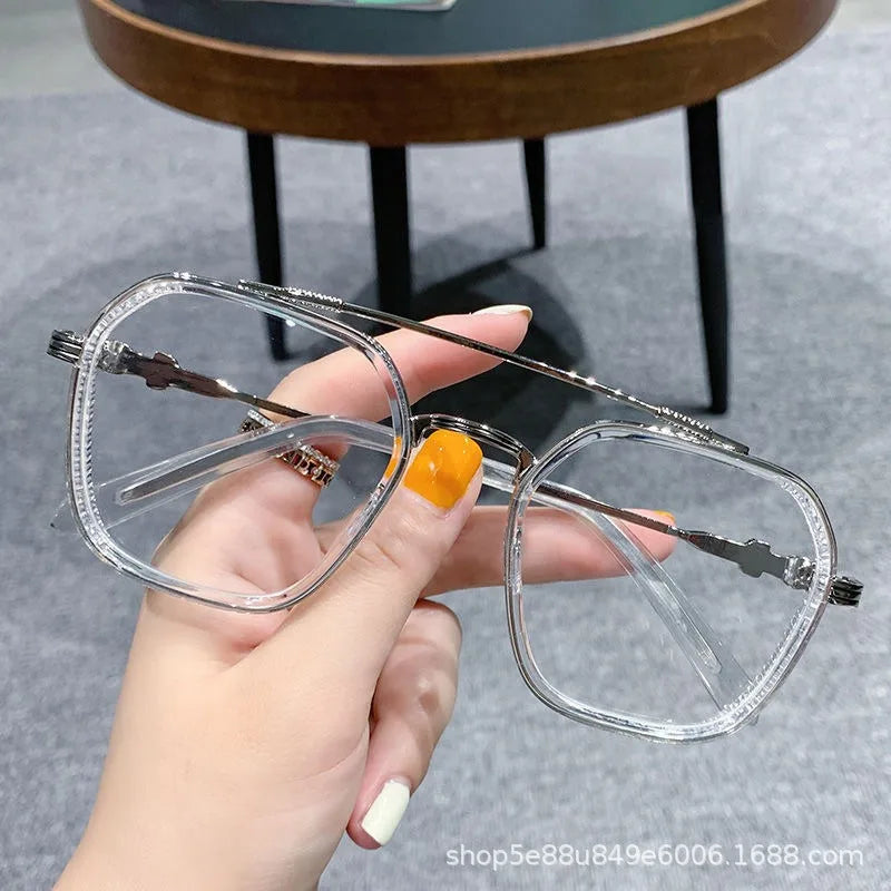 Blue Light Blocking Fashion Clear Glass
