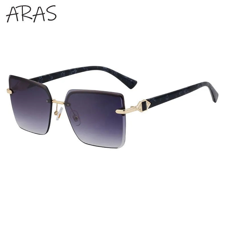 Gradual Lens Metal Sunglass