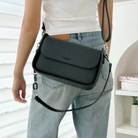 Thumbnail for Dual Straps Flap Shoulder Messenger Bag