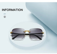 Thumbnail for Square Rimless Sunglass