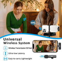 Thumbnail for Professional Wireless Recording Mic for Interview & Podcast