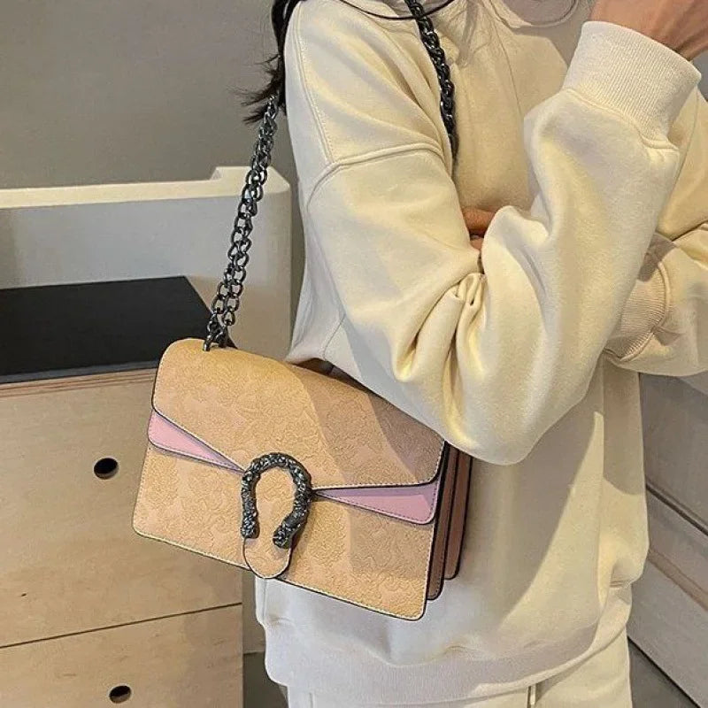 Crocodile Skin Snakehead Bag