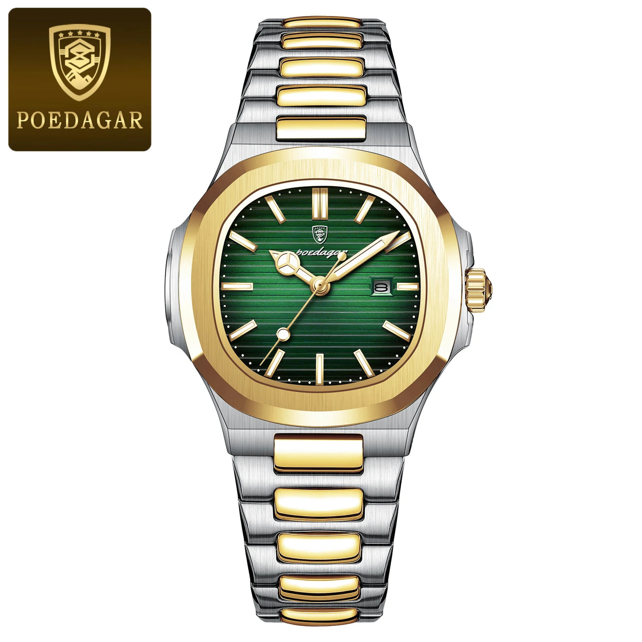 Waterproof Luminous Stainless Steel Watch