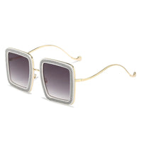 Thumbnail for Newest Luxury Diamond Square Sunglass