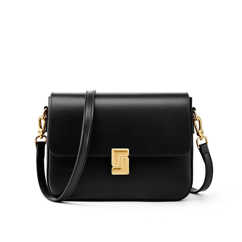 Cowhide Genuine Leather Crossbody Bag