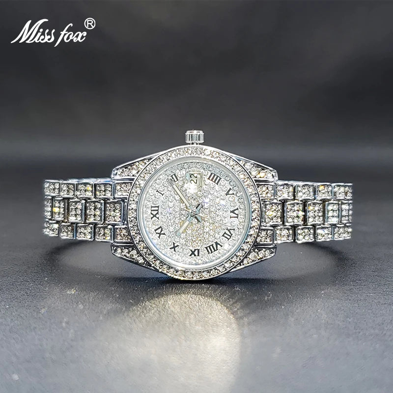 Diamond Ice Watch Luminous Waterproof