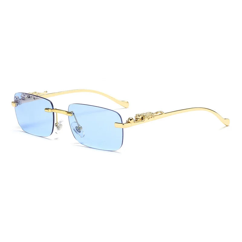 Square Rimless Sunglass
