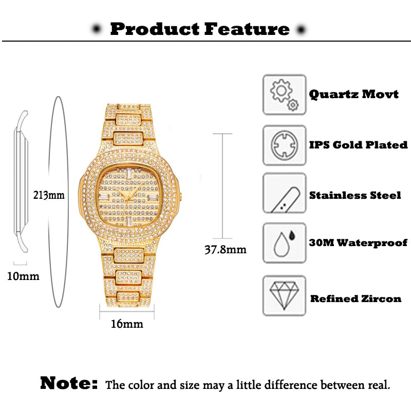 Quartz Watch Diamond