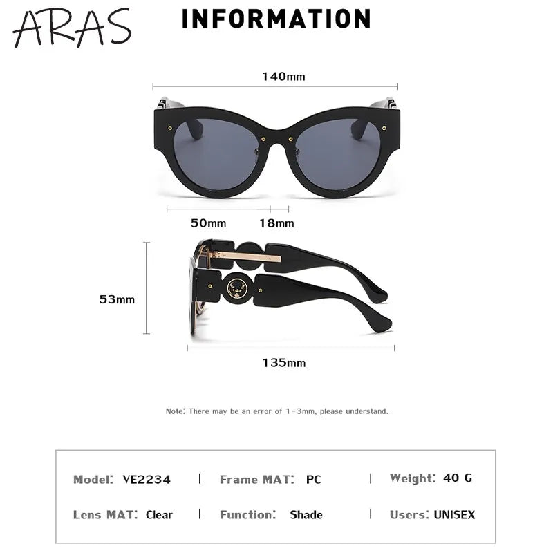 Steampunk Cat Eye Sunglass