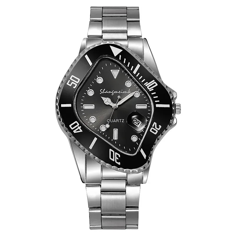 Melting Twisted Shape Shell Quartz Watch