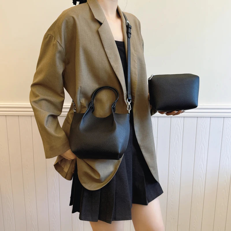 Casual Tote Messenger Bag