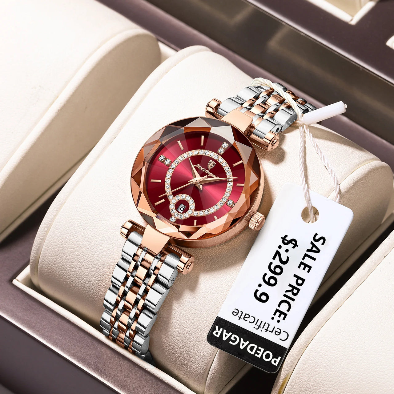 Stainless Steel Waterproof Watch