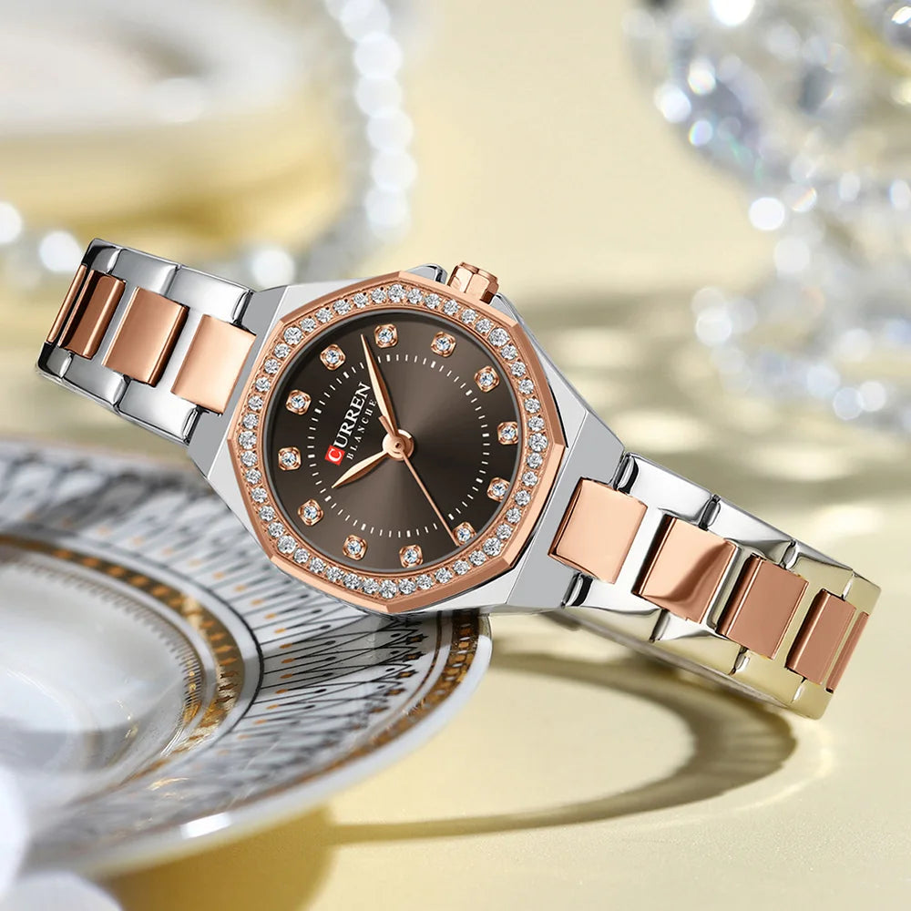 Stainless Steel Bracelet Waterproof Watch