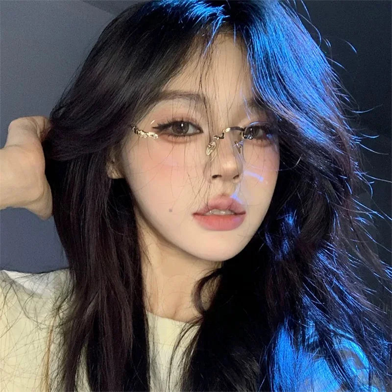 Retro Square Frame Eyeglass