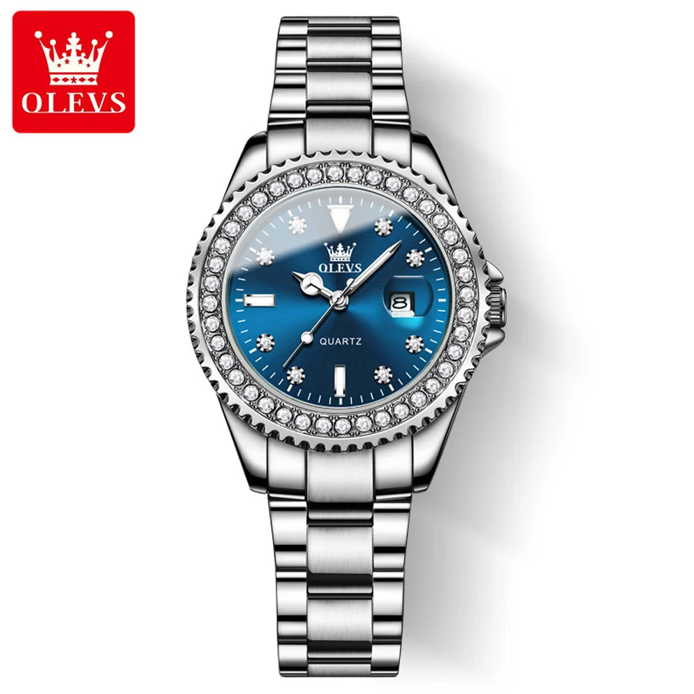 Luxury Silver Bracelet Watch