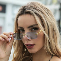 Thumbnail for Square Rimless Sunglass