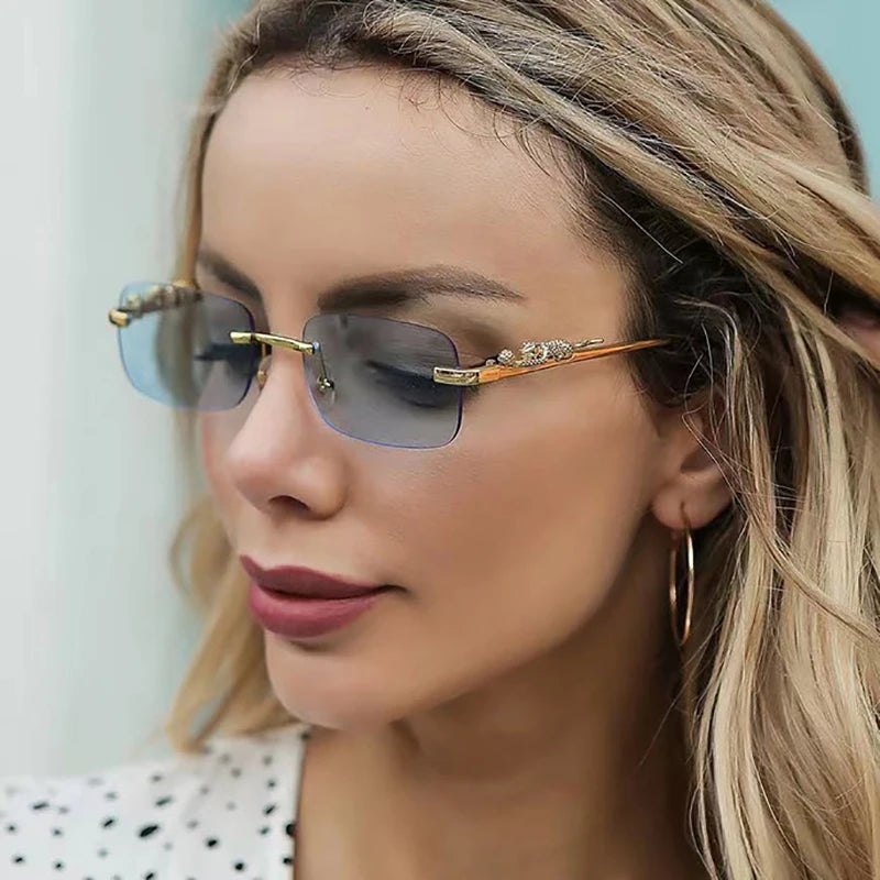 Classic Rimless Sunglass