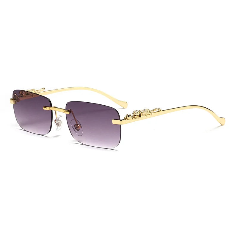 Square Rimless Sunglass