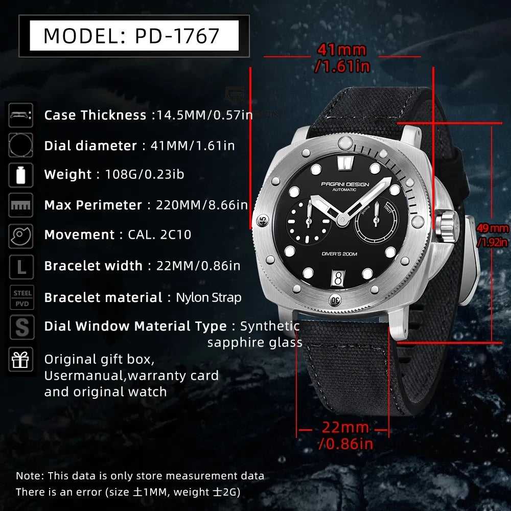 Mechanical Wrist Watch Stainless Steel
