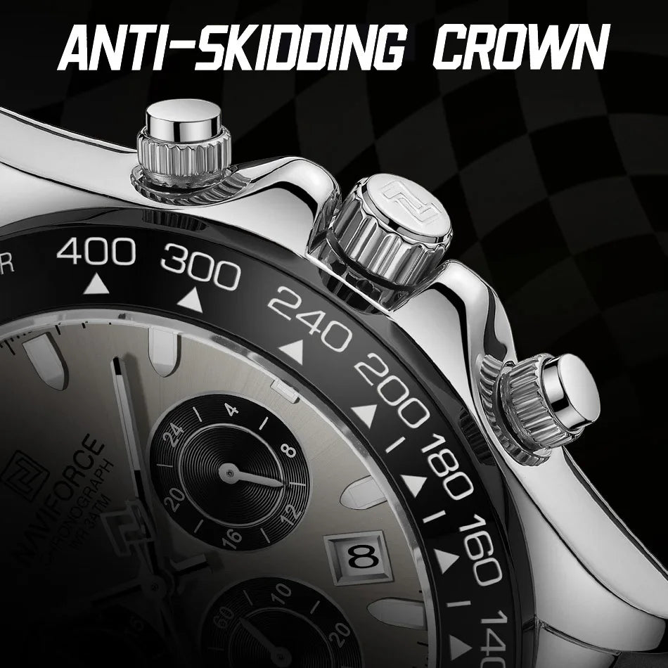 Waterproof Quartz Silicone Strap Watch