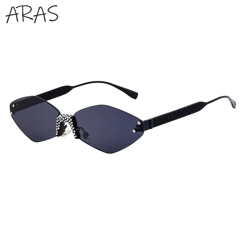 Sexy Small Frame Hexagon Sunglass