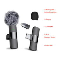 Thumbnail for Professional Wireless Recording Mic for Interview & Podcast