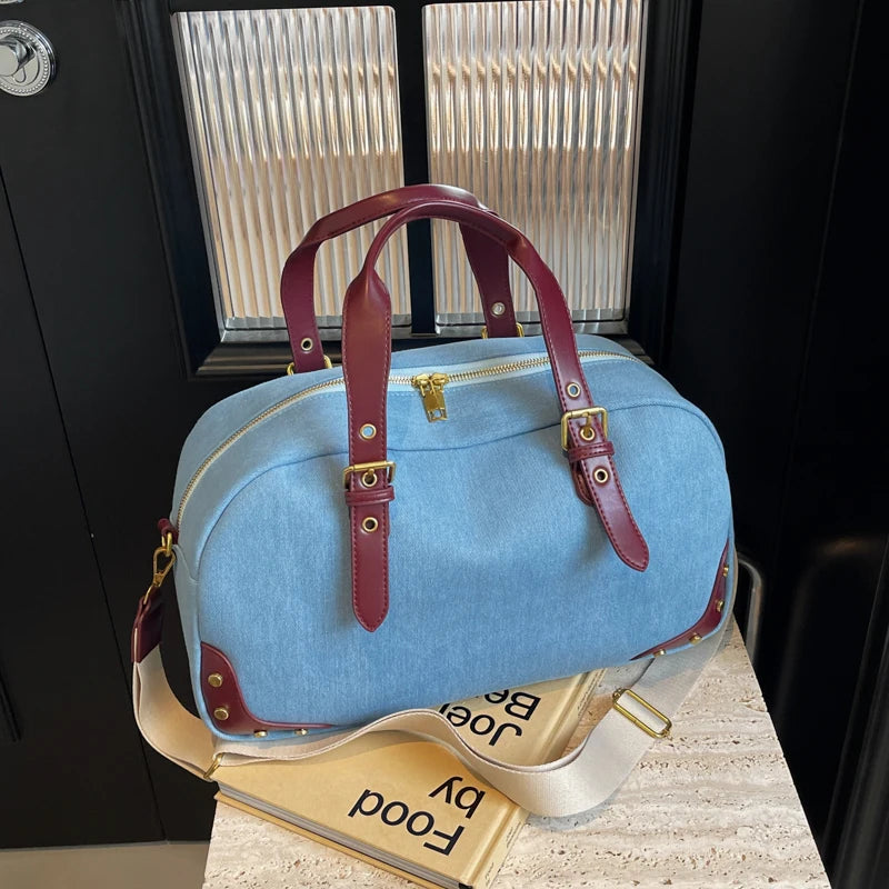 Leisure crossbody travel luggage bag