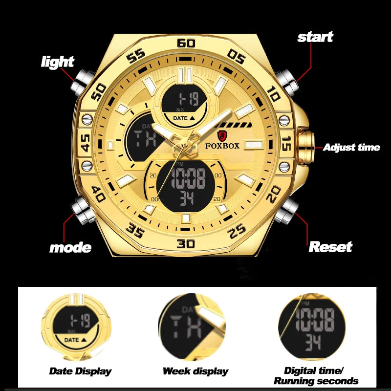 Chronograph Masculino Watch
