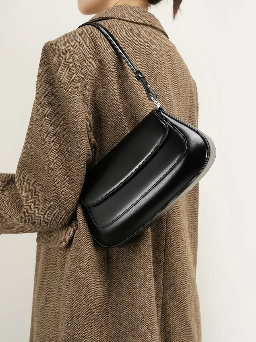 Cowhide Genuine Leather Handbag