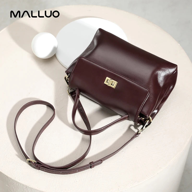 Cowhide Genuine Leather Tote Bag