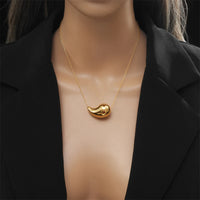 Thumbnail for Stainless Steel Gold Color Water Drops Pendant