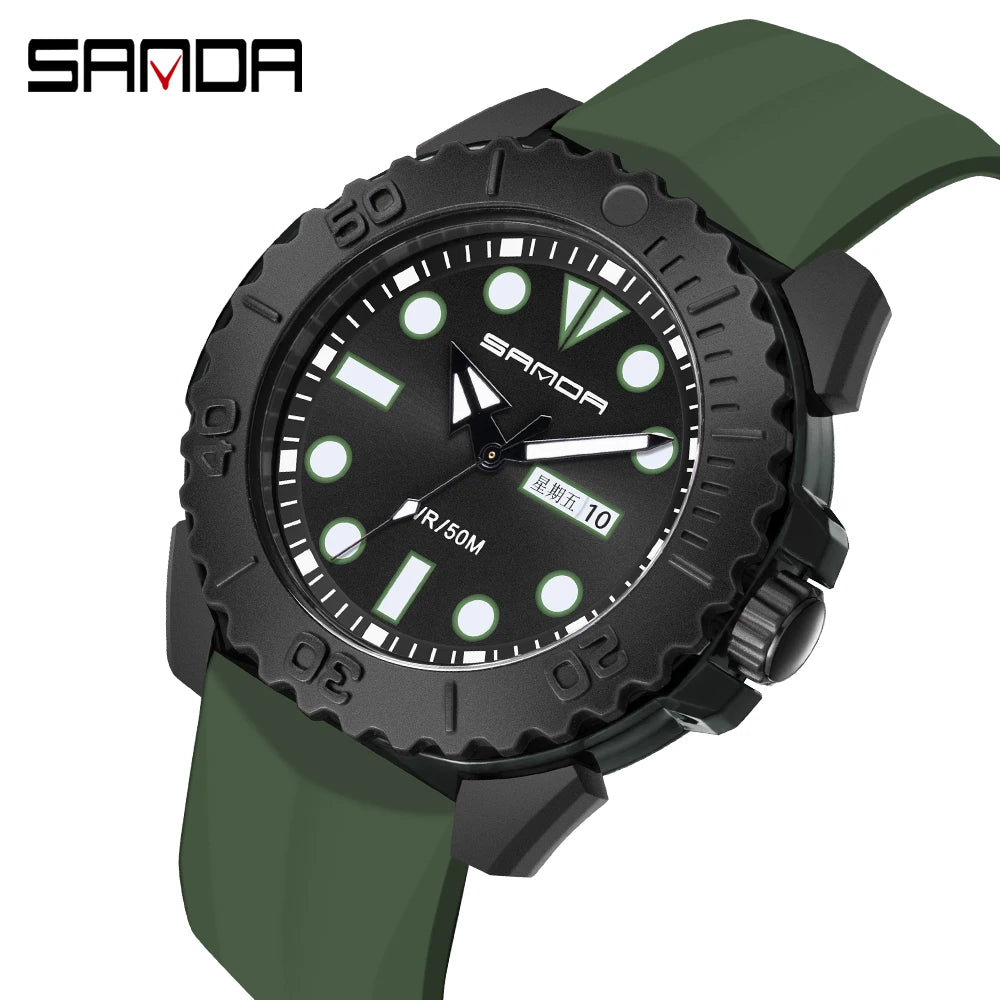 Movement Waterproof Wristwatch