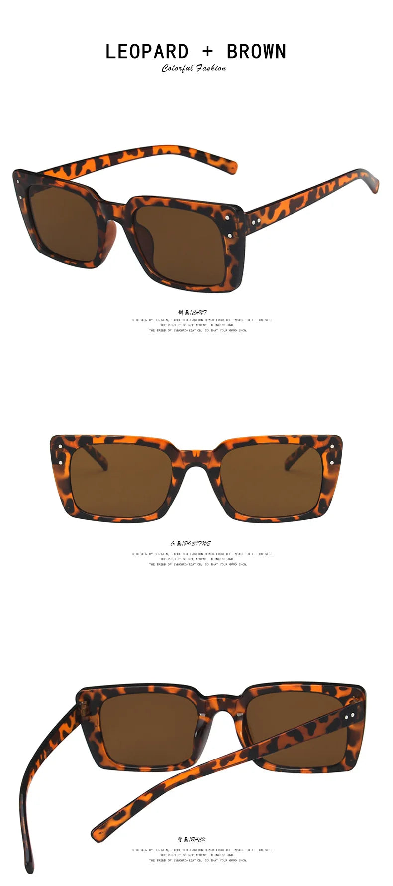 Rectangle Retro Sunglass