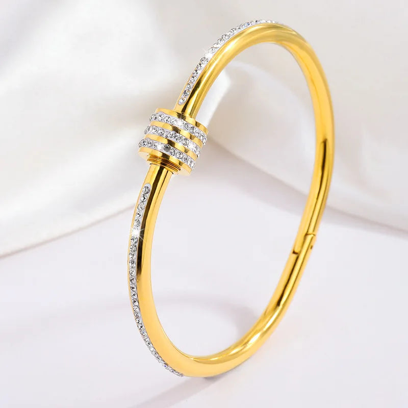 Stainless Steel Bangle Bracelet
