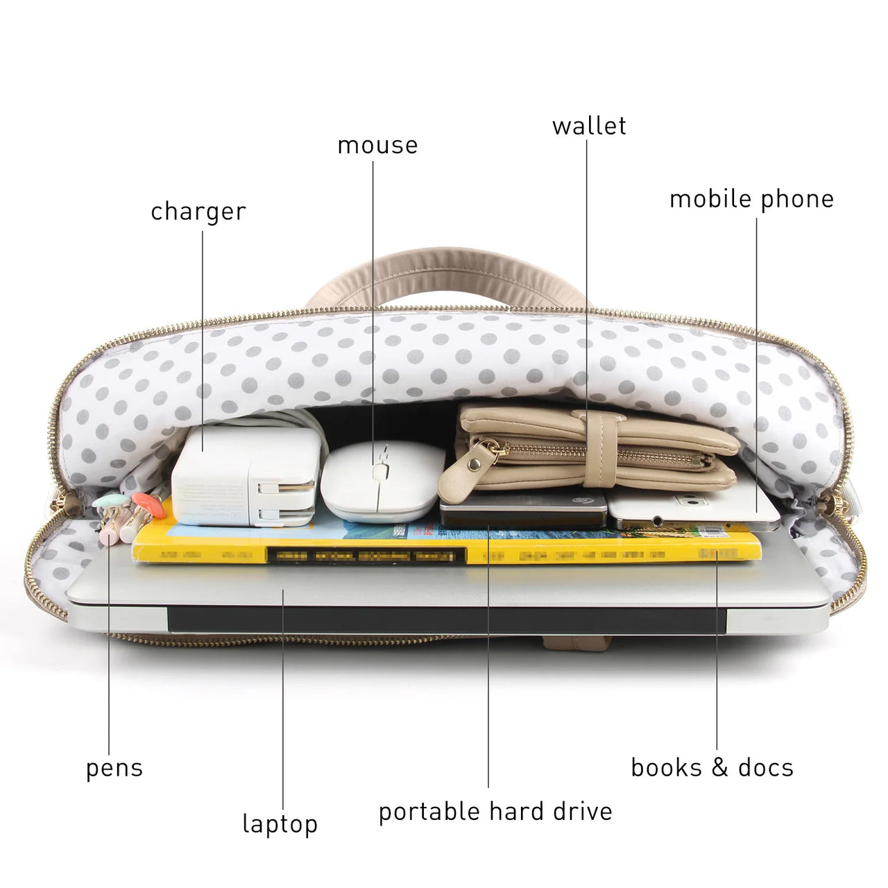 Universal shockproof business Bag