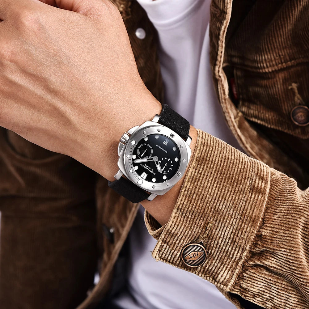 Mechanical Wrist Watch Stainless Steel