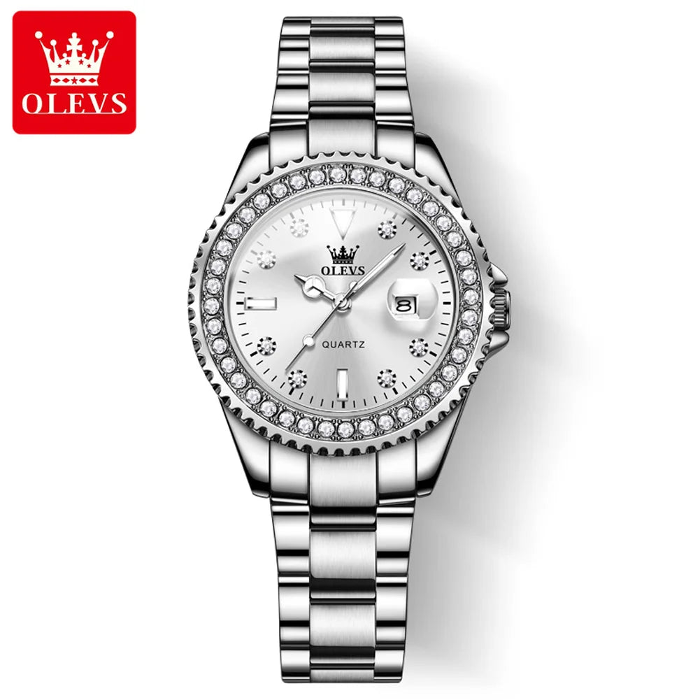 Luxury Silver Bracelet Watch