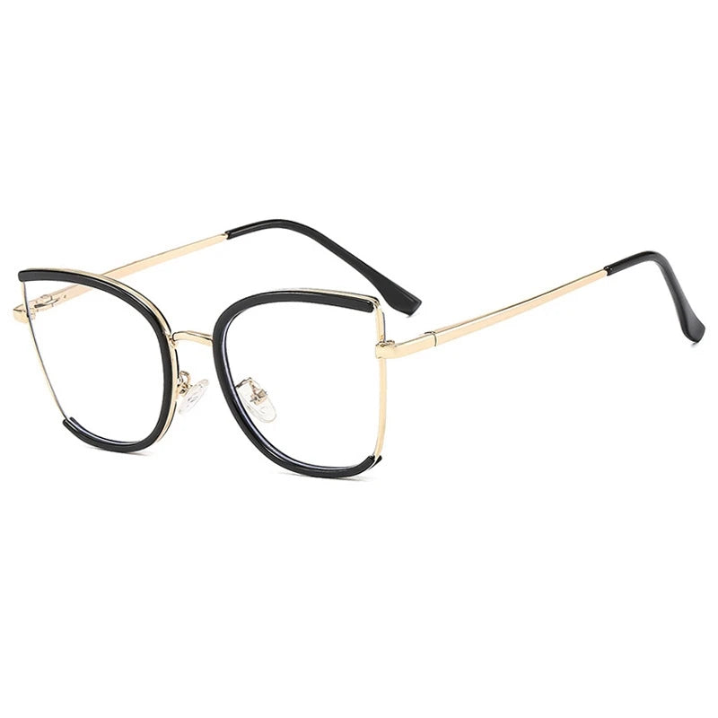Retro Cat Eye Anti Blue Light Glass