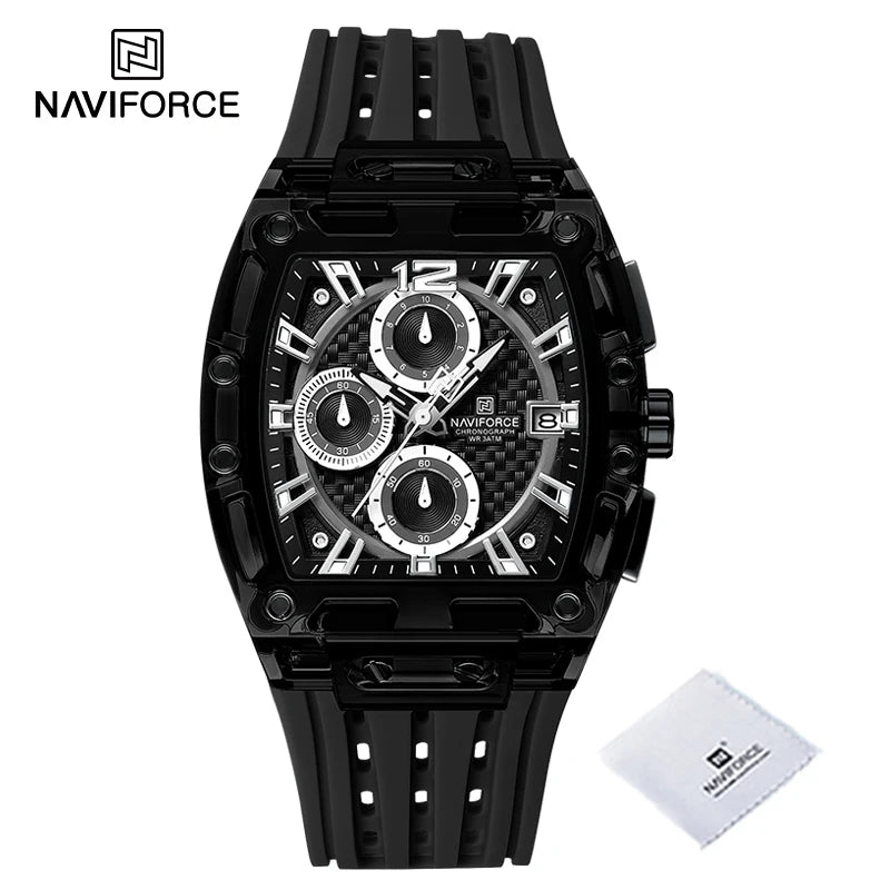 Waterproof Silicone Band Casual Watch