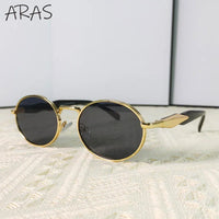Thumbnail for Small Oval Metal Sunglass