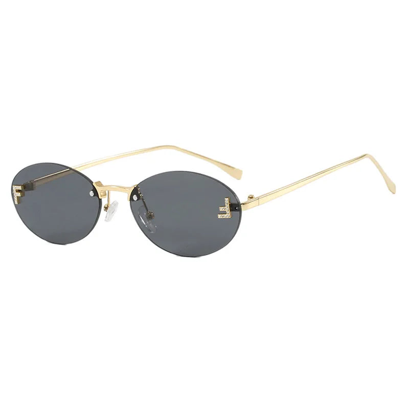 Luxury Rimless Sunglass