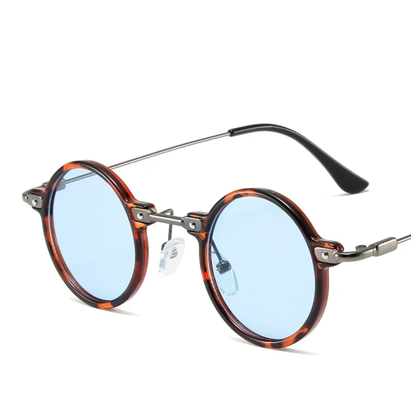 Retro Round Frame Sunglass