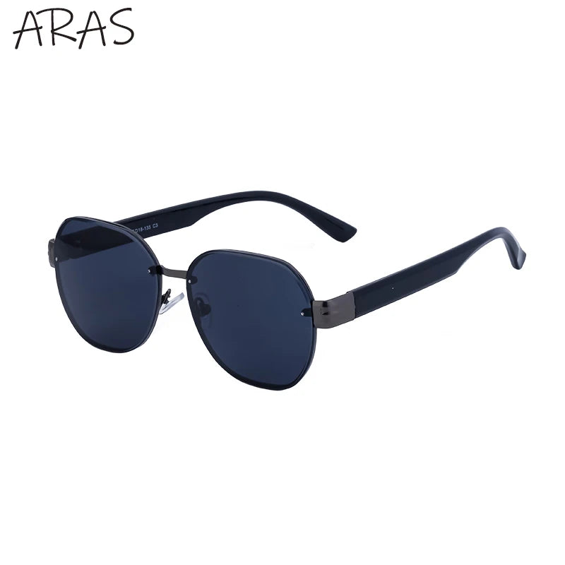 Oversized Rimless Square Sunglass