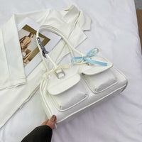 Thumbnail for Designer Ribbon Underarm Bag