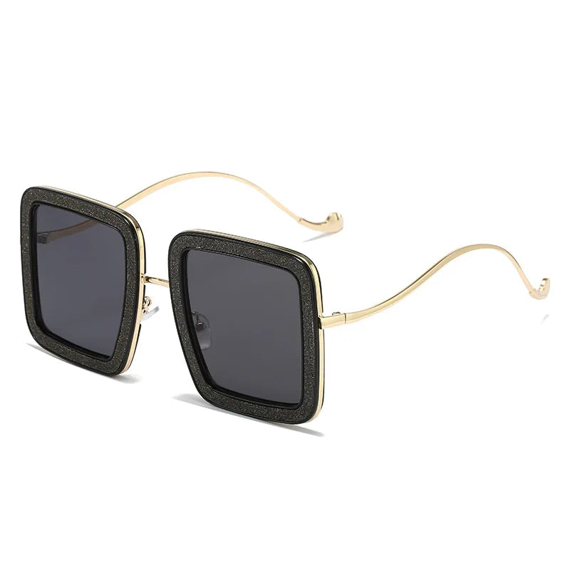 Newest Luxury Diamond Square Sunglass