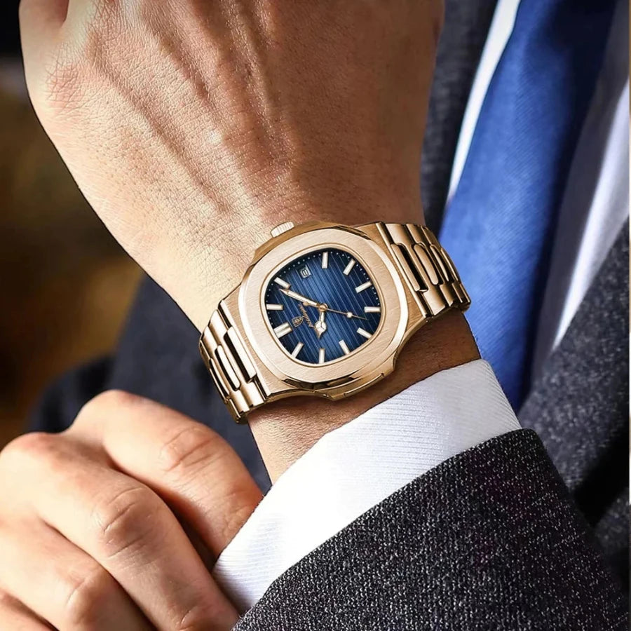 Waterproof Luminous Stainless Steel Watch