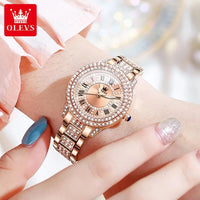 Thumbnail for Gold Stainless Steel Waterproof Watch