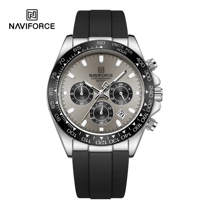Waterproof Quartz Silicone Strap Watch